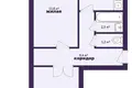 Wohnung 2 zimmer 48 m² Pleschtschanizy, Belarus
