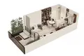 Mieszkanie 1 pokój 35 m² Chakvi, Gruzja