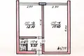Wohnung 2 zimmer 34 m² Koschedary, Litauen