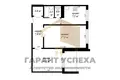 Appartement 2 chambres 52 m² Muchaviecki sielski Saviet, Bélarus