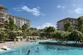 Residential complex New residence Ocean Star with a swimming pool near the marina, Mina Rashid, Dubai, UAE