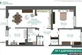 Квартира 4 комнаты 83 м² Минск, Беларусь