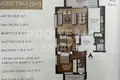 2 bedroom apartment 78 m² Aksu, Turkey