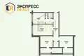 Wohnung 3 zimmer 80 m² Muchaviecki sielski Saviet, Belarus