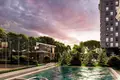 Жилой комплекс Новая резиденция с бассейном и зеленой зоной, Стамбул, Турция