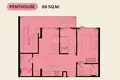 Mieszkanie 1 pokój 68 m² Karon, Tajlandia