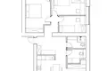 Квартира 4 комнаты 92 м² Вильнюс, Литва