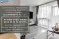 Appartement 2 chambres 34 m² Vilnius, Lituanie