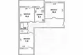 3 room apartment 67 m² Brest, Belarus