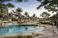  New complex of villas Mirage at the Oasis with a lagoon close to Downtown Dubai, UAE