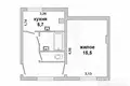 Квартира 1 комната 34 м² Брест, Беларусь