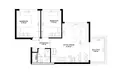 Mieszkanie 3 pokoi 69 m² Mahmutlar, Turcja