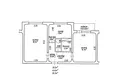 Wohnung 2 zimmer 51 m² Minsk, Belarus
