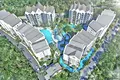 Жилой комплекс Резиденция с бассейнами и круглосуточной охраной в 250 метрах от пляжа, Пхукет, Таиланд