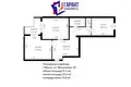 Mieszkanie 2 pokoi 73 m² Mińsk, Białoruś