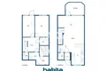 Appartement 3 chambres 87 m² Kouvola sub region, Finlande