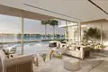 Residential complex New complex of beachfront villas Coral villas with swimming pools and sea views, Palm Jebel Ali, Dubai, UAE