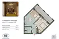 Wohnung 1 zimmer 51 m² Kaliningrad, Russland