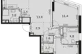 Wohnung 3 zimmer 70 m² Moskau, Russland