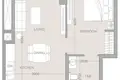 1 bedroom apartment 59 m² Dubai, United Arab Emirates