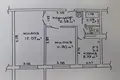 Appartement 2 chambres 46 m² Homiel, Bélarus