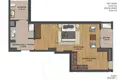 Estudio 1 habitación 28 m² Bar, Montenegro