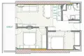 Wohnung 3 zimmer 60 m² Batumi, Georgien