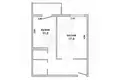 1 room apartment 42 m² Brest, Belarus