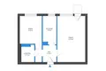 Appartement 2 chambres 42 m² Varsovie, Pologne