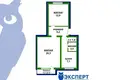 Квартира 2 комнаты 54 м² Городея, Беларусь