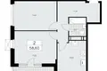 2 room apartment 59 m² Moscow, Russia