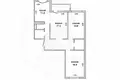 3 room apartment 81 m² Brest, Belarus