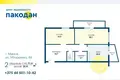 2 room apartment 65 m² Minsk, Belarus