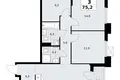 Квартира 3 комнаты 75 м² район Троицк, Россия