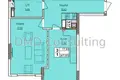 1 bedroom apartment 45 m² Yurivka, Ukraine