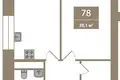 Wohnung 1 zimmer 38 m² Sankt Petersburg, Russland