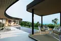 Complexe résidentiel New complex of luxury villas with swimming pools and panoramic sea views, 900 meters from the beach, Samui, Thailand