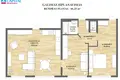Appartement 3 chambres 66 m² Kailiniai, Lituanie