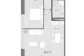 Appartement 1 chambre 31 m² Batoumi, Géorgie