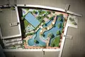 Kompleks mieszkalny New residence Oxford 10 with a swimming pool and a spa, JVC, Dubai, UAE