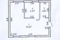 Maison 37 m² Piarezyrski sielski Saviet, Bélarus