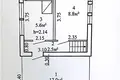 Casa 57 m² Usiazski sielski Saviet, Belarús