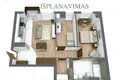 Apartamento 2 habitaciones 61 m² Vilna, Lituania