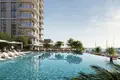 Kompleks mieszkalny New residential complex Marina Place with a swimming pool, a promenade and a park, Port Rashid, Dubai, UAE