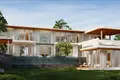 Wohnkomplex New complex of villas with swimming pools and lounge areas, Phuket, Thailand