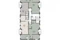 4 room apartment 77 m² Kalodziscanski sielski Saviet, Belarus