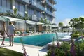 Complejo residencial New residence Ozone 1 with a swimming pool and a parking close to highways and Palm Jumeirah, JVC, Dubai, UAE