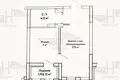 Apartamento 2 habitaciones 37 m² Minsk, Bielorrusia