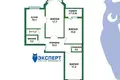 3 room apartment 80 m² Minsk, Belarus