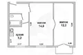 Квартира 2 комнаты 37 м² Брест, Беларусь